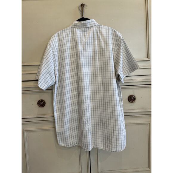 The North Face Mens Casual Striped Short Sleeve Button Down Size Large Cotton - Picture 6 of 7